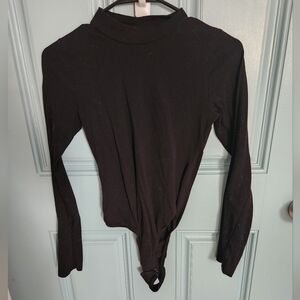 Elegant Black Long Sleeve Women's Top